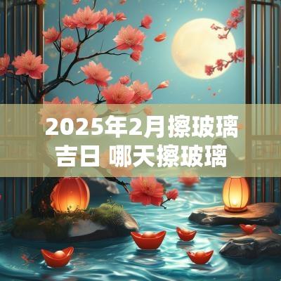 2025年2月擦玻璃吉日 哪天擦玻璃
