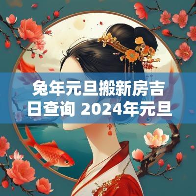 蛇年元旦搬新房吉日查询 2025年元旦搬家吉日
