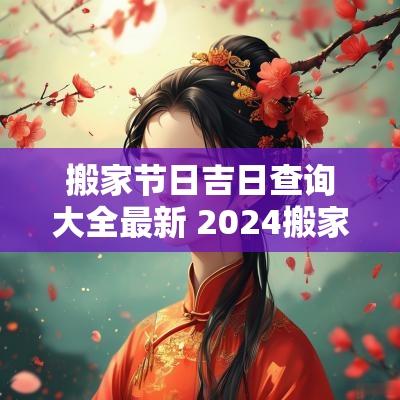 搬家节日吉日查询大全最新 2025搬家最佳日子