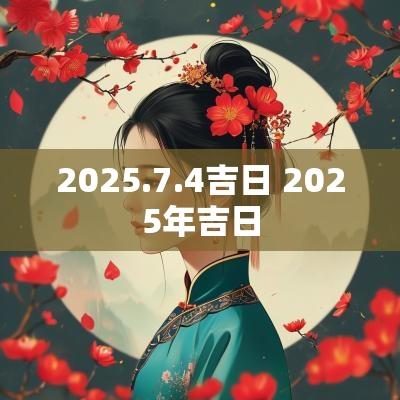 2025.7.4吉日 2025年吉日