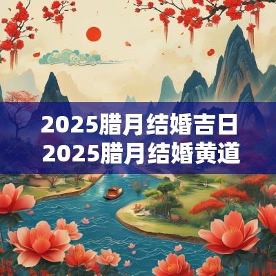 2025腊月结婚吉日 2025腊月结婚黄道吉日