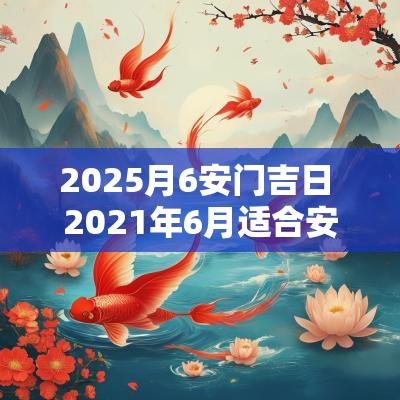 2026月6安门吉日 2026年6月适合安门的黄道吉日