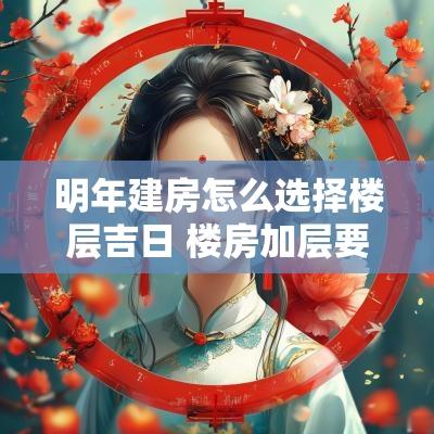 明年建房怎么选择楼层吉日 楼房加层要择吉日吗