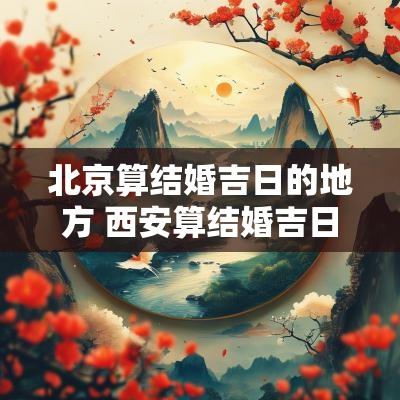北京算结婚吉日的地方 西安算结婚吉日的地方
