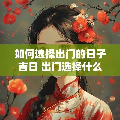 如何选择出门的日子吉日 出门选择什么日子