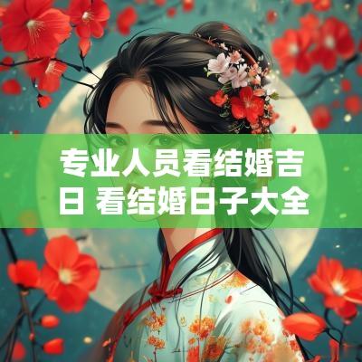 专业人员看结婚吉日 看结婚日子大全
