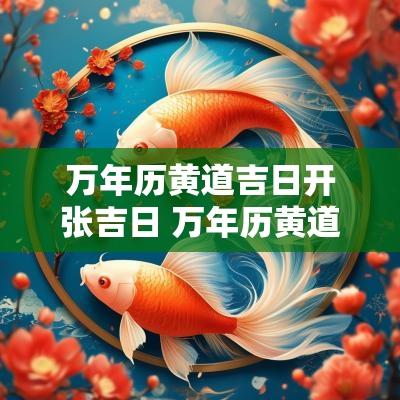 万年历黄道吉日开张吉日 万年历黄道吉日开业吉日