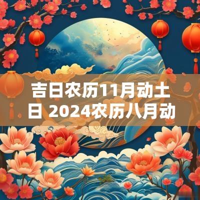 吉日农历11月动土日 2025农历八月动土吉日有哪些