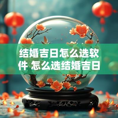 结婚吉日怎么选软件 怎么选结婚吉日最准确