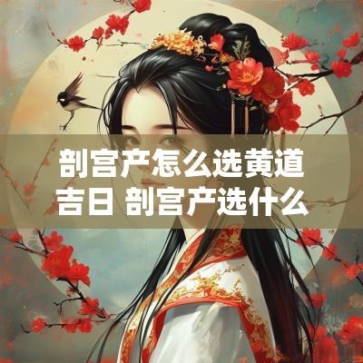 剖宫产怎么选黄道吉日 剖宫产选什么黄道吉日