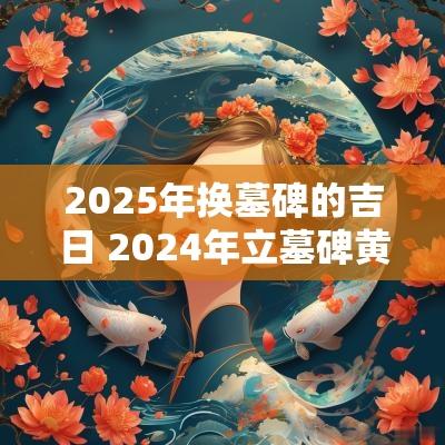 2025年换墓碑的吉日 2025年立墓碑黄道吉日