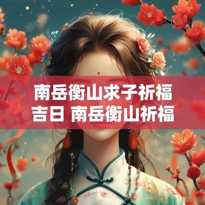 南岳衡山求子祈福吉日 南岳衡山祈福经典语录