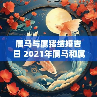 属马与属猪结婚吉日 2025年属马和属猪结婚