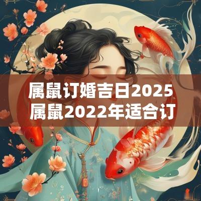 属鼠订婚吉日2025 属鼠2025年适合订婚的日子