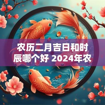 农历二月吉日和时辰哪个好 2025年农历二月的黄道吉日