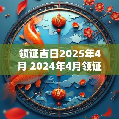 领证吉日2025年4月 2025年4月领证吉日