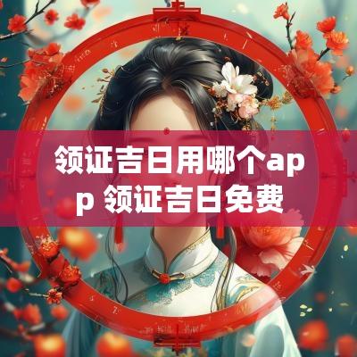 领证吉日用哪个app 领证吉日免费