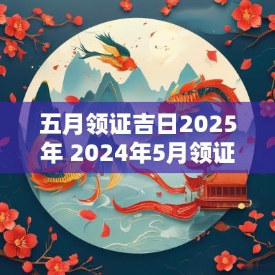 五月领证吉日2025年 2025年5月领证吉日