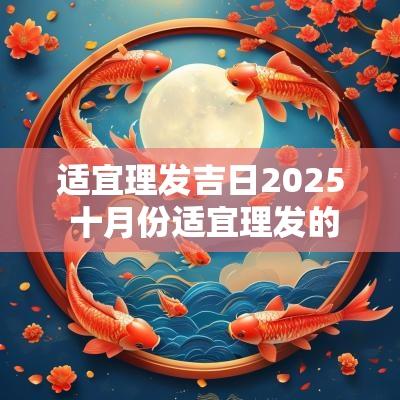 适宜理发吉日2025 十月份适宜理发的吉日