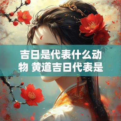吉日是代表什么动物 黄道吉日代表是什么生肖动物