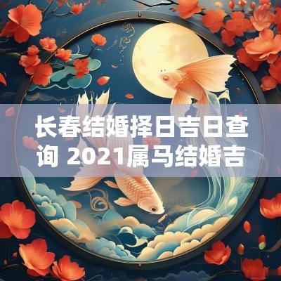 长春结婚择日吉日查询 2025属马结婚吉日查询择日