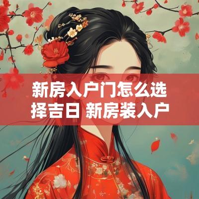 新房入户门怎么选择吉日 新房装入户门有什么讲究吗
