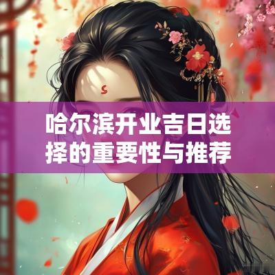哈尔滨开业吉日选择的重要性与推荐