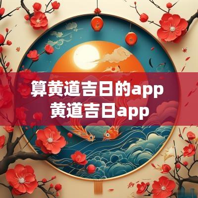 算黄道吉日的app 黄道吉日app