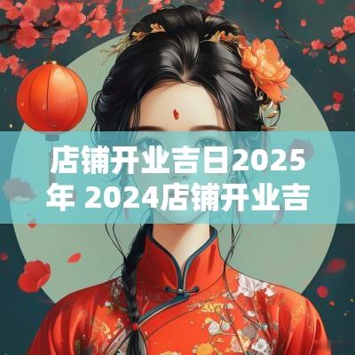 店铺开业吉日2025年 2025店铺开业吉日