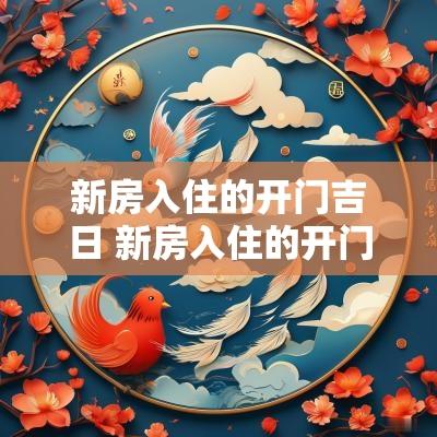 新房入住的开门吉日 新房入住的开门吉日是哪几天