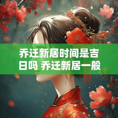 乔迁新居时间是吉日吗 乔迁新居一般什么时间最好
