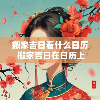 搬家吉日看什么日历 搬家吉日在日历上怎么看