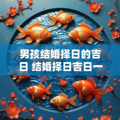 男孩结婚择日的吉日 结婚择日吉日一览表2025