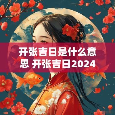 开张吉日是什么意思 开张吉日2025