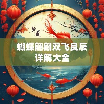蝴蝶翩翩双飞良辰详解大全