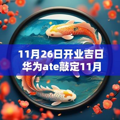 11月26日开业吉日 华为ate敲定11月26日