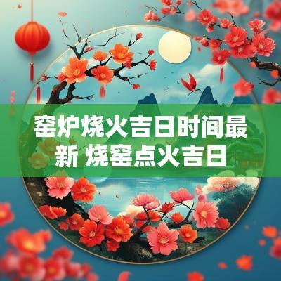 窑炉烧火吉日时间最新 烧窑点火吉日