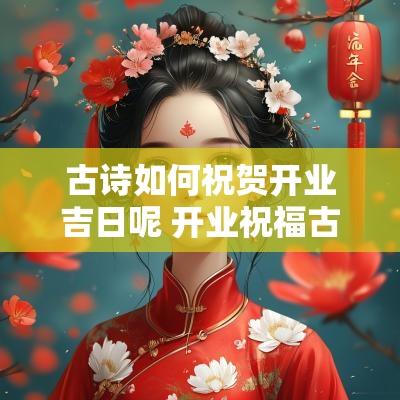 古诗如何祝贺开业吉日呢 开业祝福古诗句