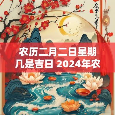 农历二月二日星期几是吉日 2025年农历二月初二是星期几