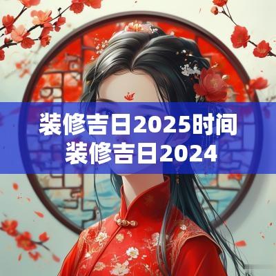 装修吉日2025时间 装修吉日2025