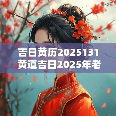 吉日黄历2025131 黄道吉日2025年老黄历