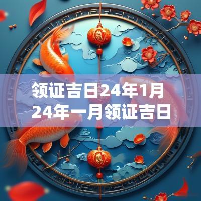 领证吉日24年1月 24年一月领证吉日