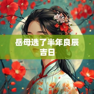 岳母选了半年良辰吉日