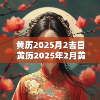 黄历2025月2吉日 黄历2025年2月黄道吉日查询
