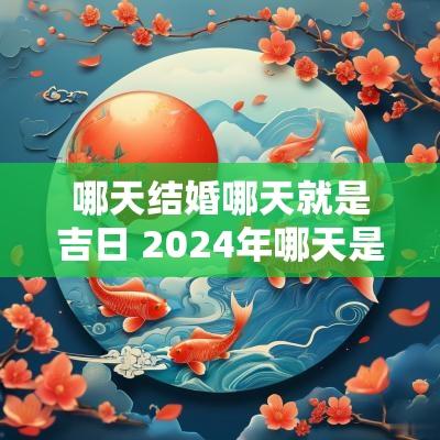 哪天结婚哪天就是吉日 2025年哪天是结婚的好日子