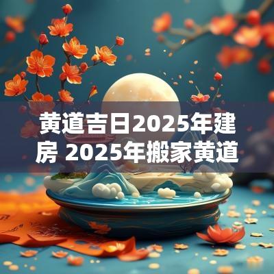 黄道吉日2025年建房 2025年搬家黄道吉日一览表