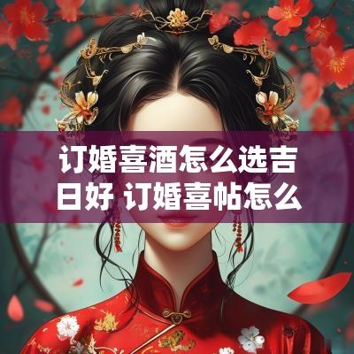 订婚喜酒怎么选吉日好 订婚喜帖怎么样写