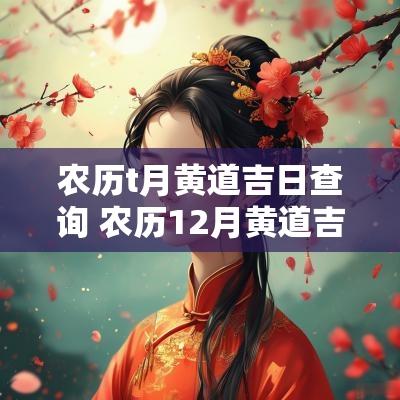 农历t月黄道吉日查询 农历12月黄道吉日一览表查询