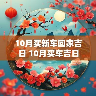 10月买新车回家吉日 10月买车吉日