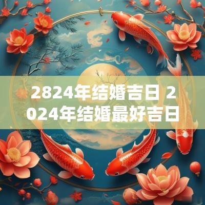 2824年结婚吉日 2025年结婚最好吉日